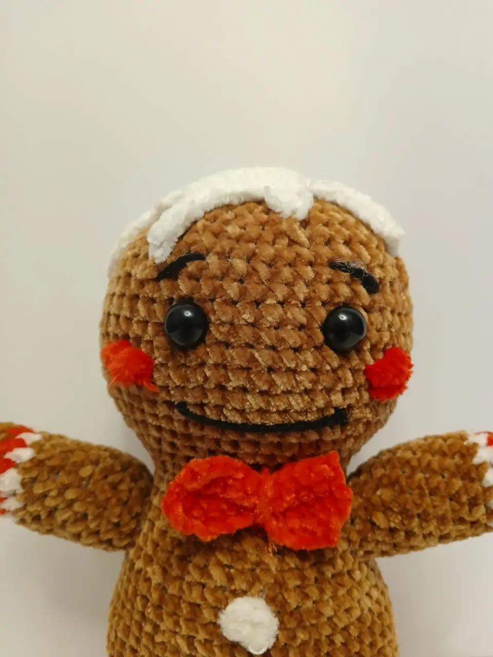 Boneco de gengibre em croche. — изображение 5